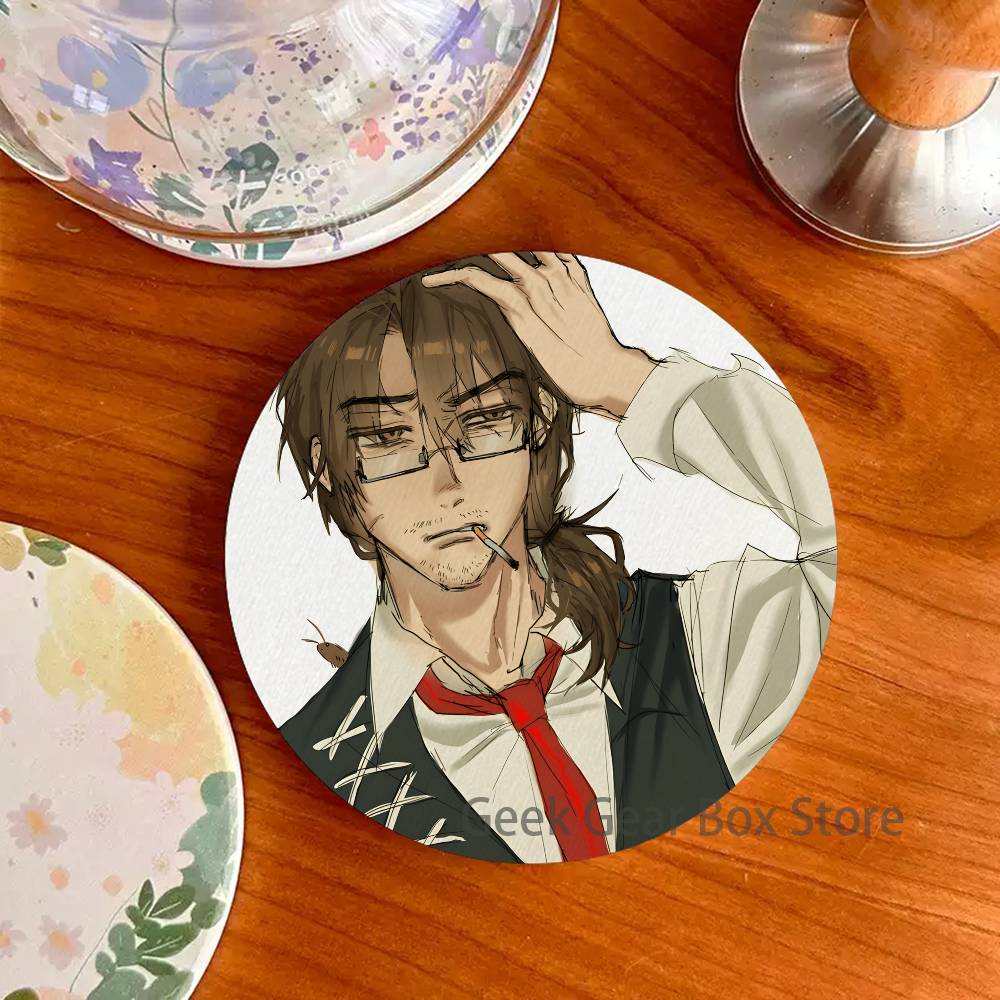 G-Gregor L-Limbus Wood Coaster - Coffee Tea Gift Set ulasan dan harga