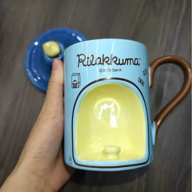 Kawaii 3D Rilakkuma Ceramic Mu - Coffee Tea Gift Set ulasan dan harga