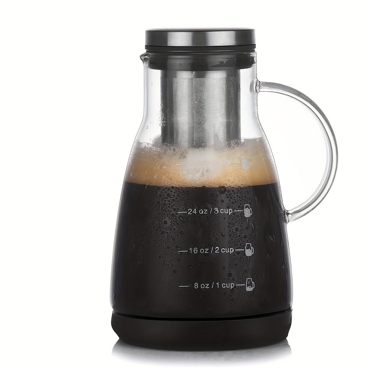 24oz Classic Glass Cold Brew C - Coffee Tea Brew ulasan dan harga