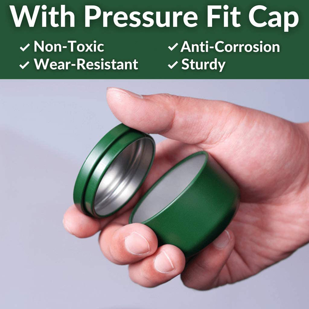 Tea Can with Airtight Lids Tin - Coffee Tea And Sugar Canisters ulasan dan harga