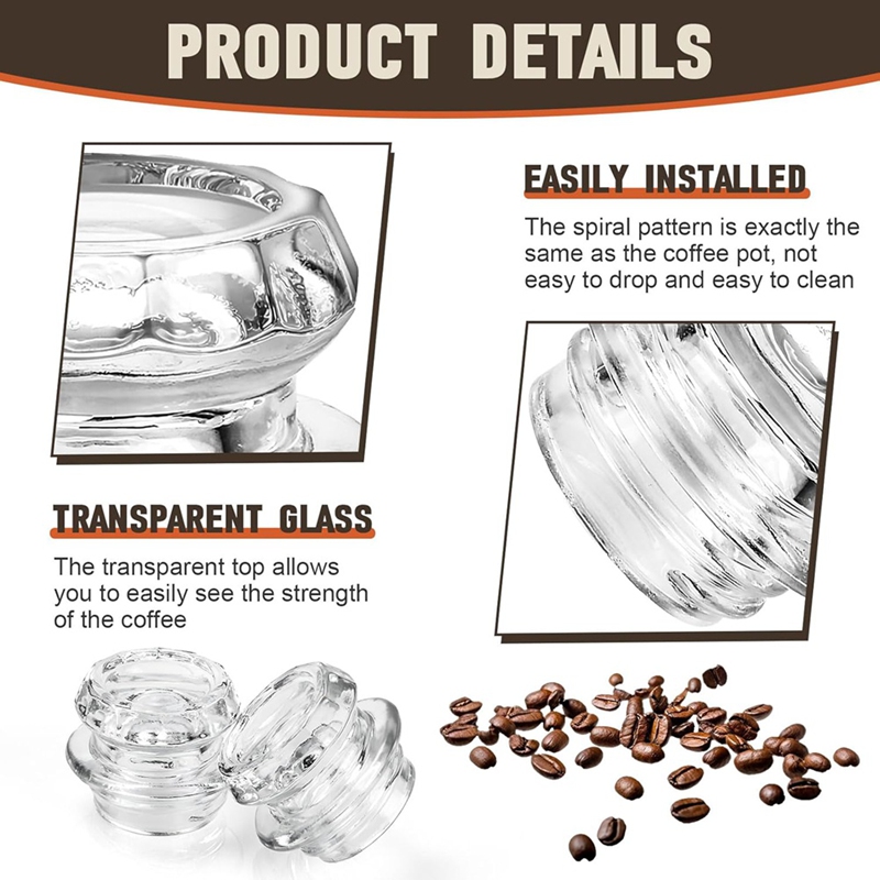 Coffee Percolator Glass Top Re - Coffee & Tea Ken'S House ulasan dan harga