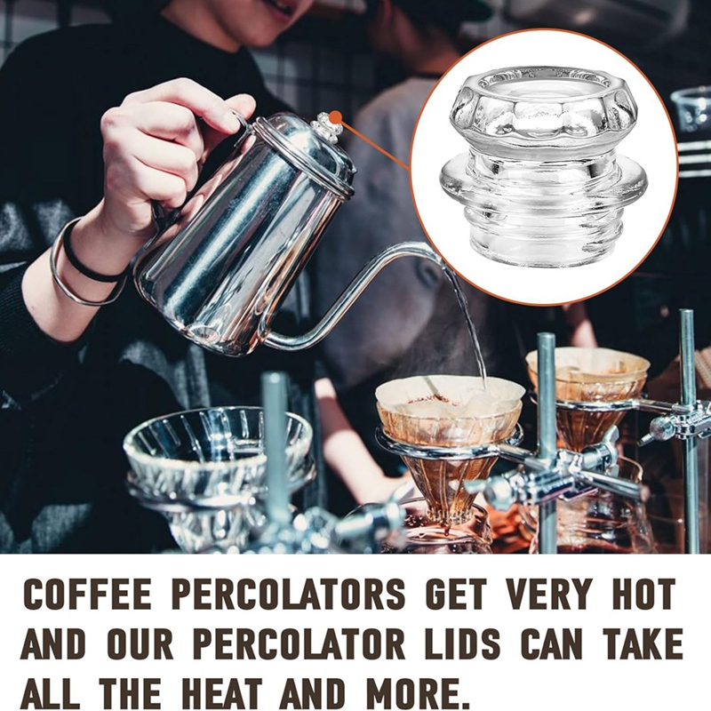 Coffee Percolator Glass Top Re - Coffee & Tea Ken'S House ulasan dan harga