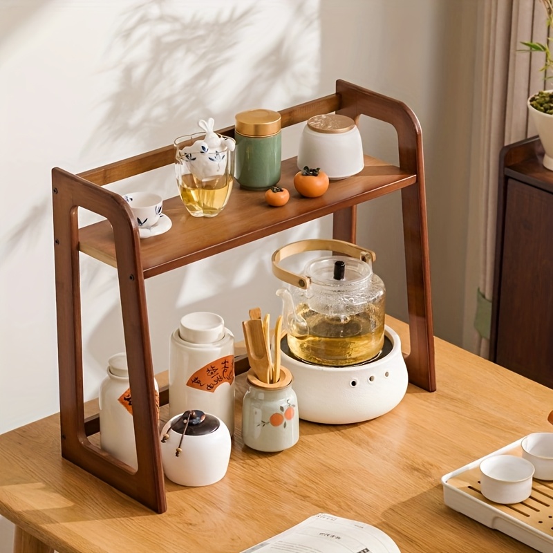 Cup Holder Storage Rack Deskto - Tea Coffee Utensils ulasan dan harga