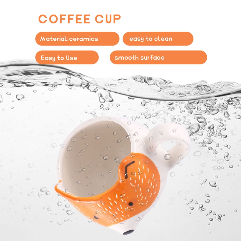 Ceramic Coffee Cup Cartoon Sha - Coffee & Tea Ken'S House ulasan dan harga