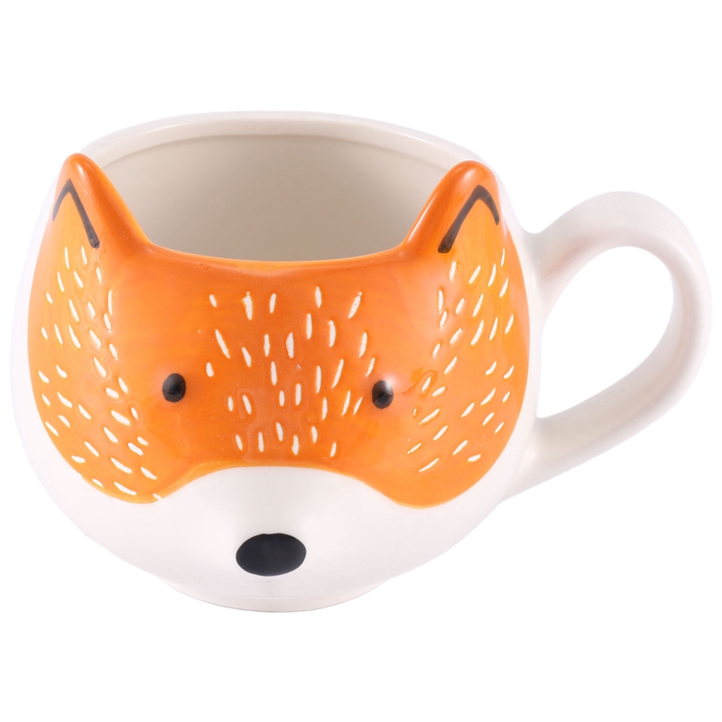 Ceramic Coffee Cup Cartoon Sha - Coffee & Tea Ken'S House ulasan dan harga