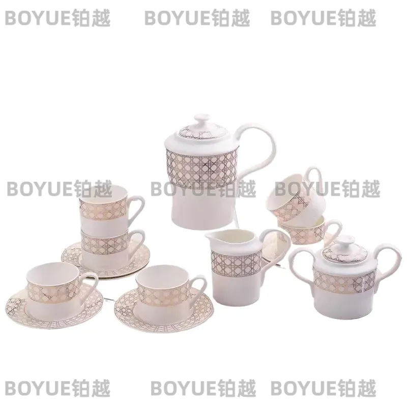 Luxury Bone China Coffee Cup S - Coffee Tea Gift Set ulasan dan harga